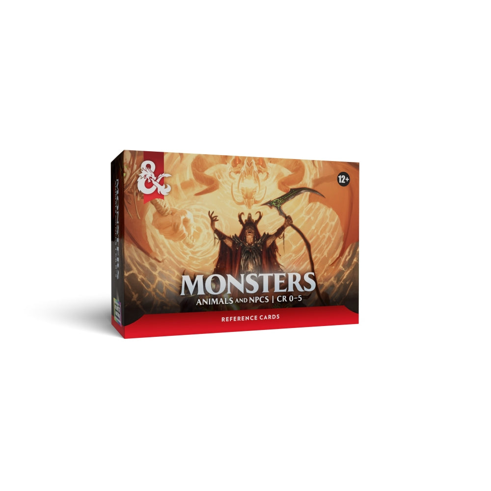 D&D Reference Cards - Monsters: Animals and NPCs | Card Merchant Takapuna