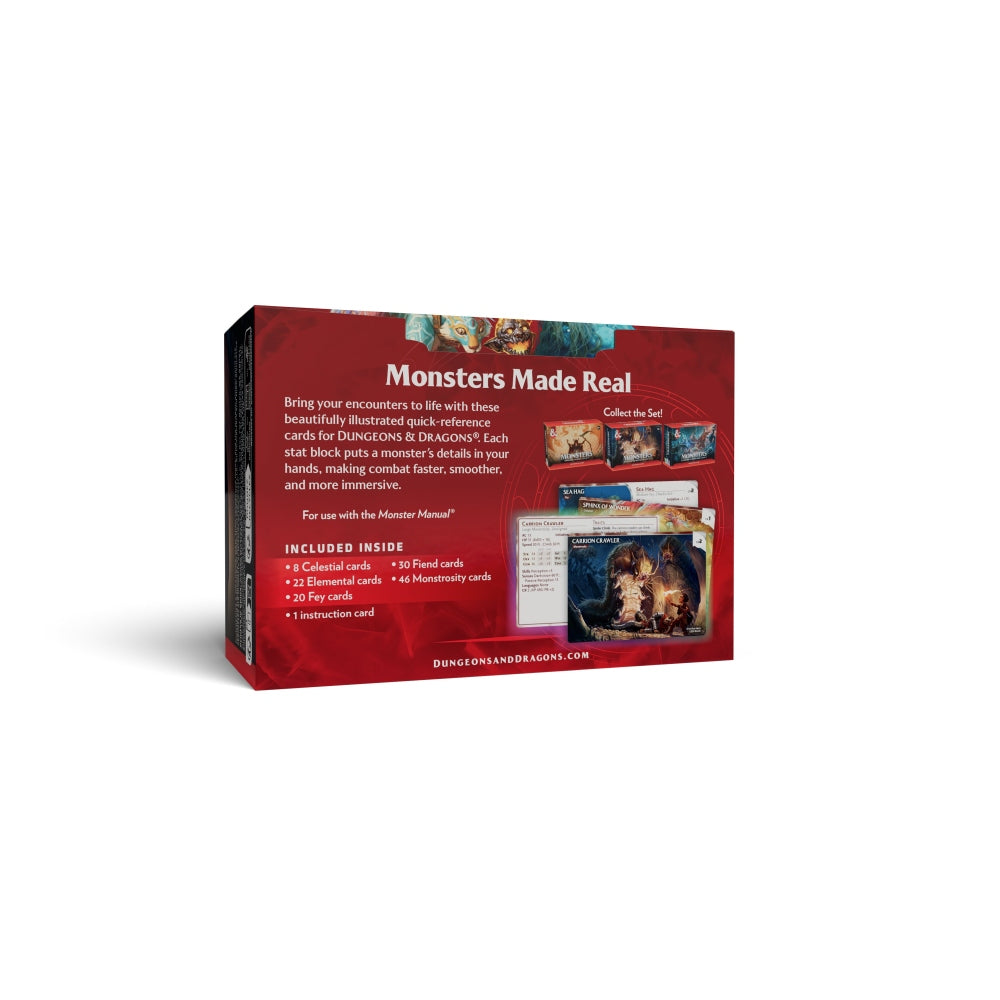 D&D Reference Cards - Monsters: Mystical and Menacing | Card Merchant Takapuna