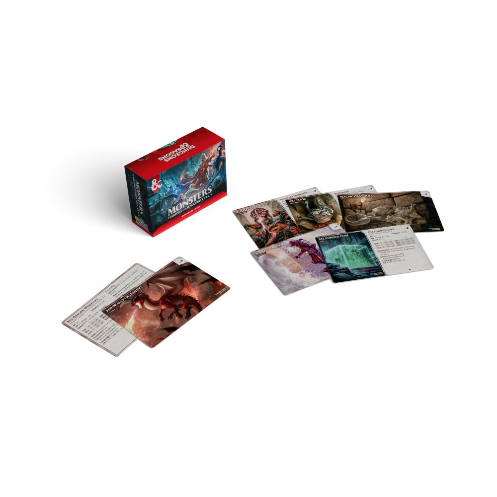 D&D Reference Cards - Monsters: Fearsome and Ferocious | Card Merchant Takapuna