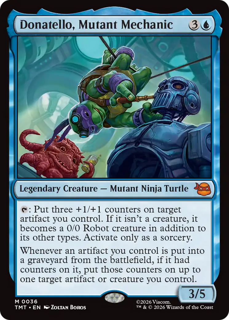 Donatello, Mutant Mechanic [Teenage Mutant Ninja Turtles] | Card Merchant Takapuna