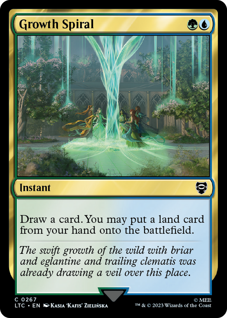 Growth Spiral [The Lord of the Rings: Tales of Middle-Earth Commander] | Card Merchant Takapuna