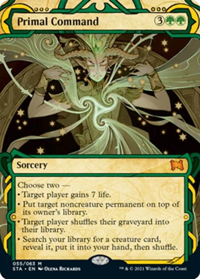 Primal Command (Foil Etched) [Strixhaven: Mystical Archive] | Card Merchant Takapuna