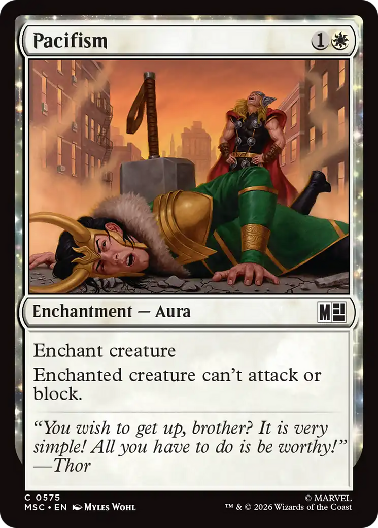 Pacifism [Marvel Super Heroes Commander] | Card Merchant Takapuna