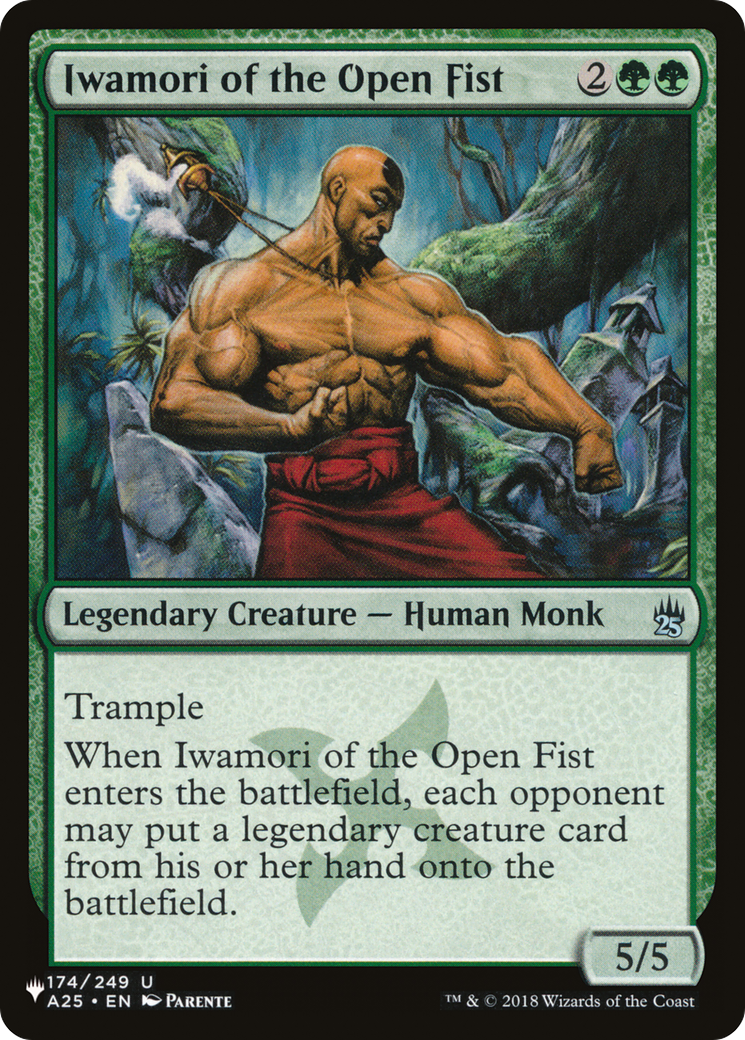 Iwamori of the Open Fist [The List] | Card Merchant Takapuna