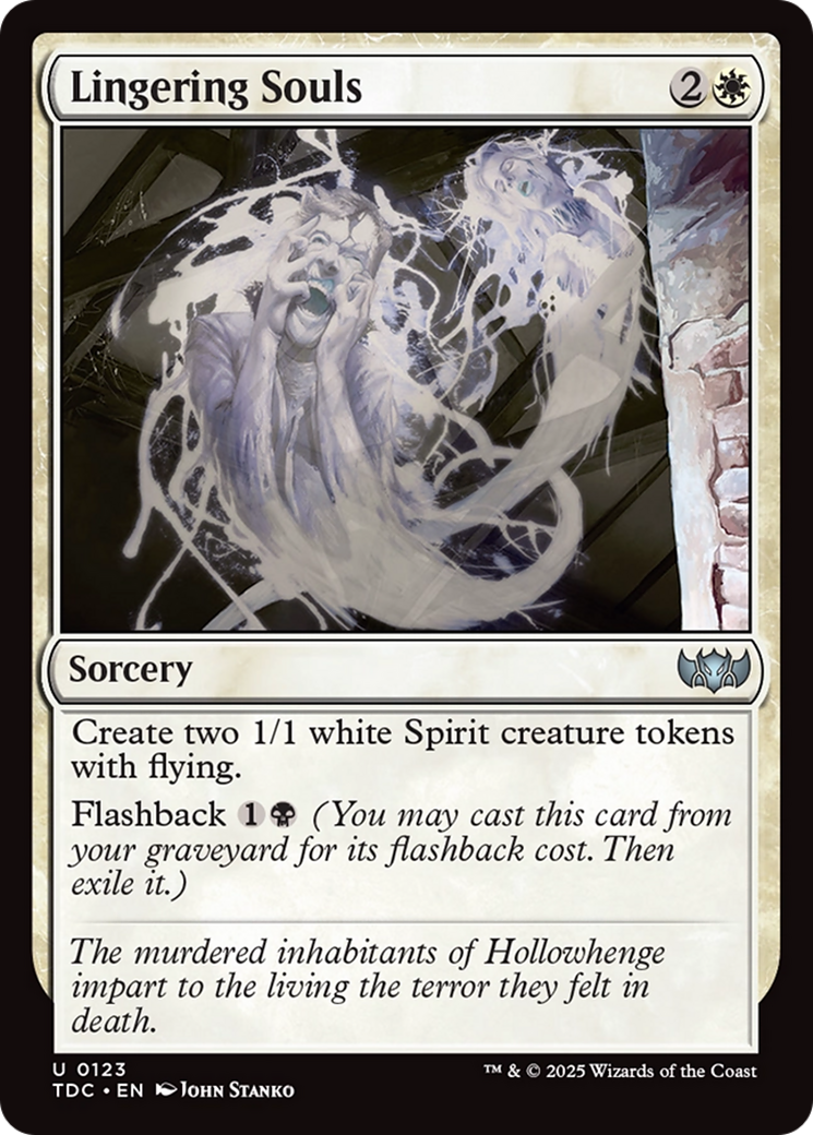 Lingering Souls [Tarkir: Dragonstorm Commander] | Card Merchant Takapuna