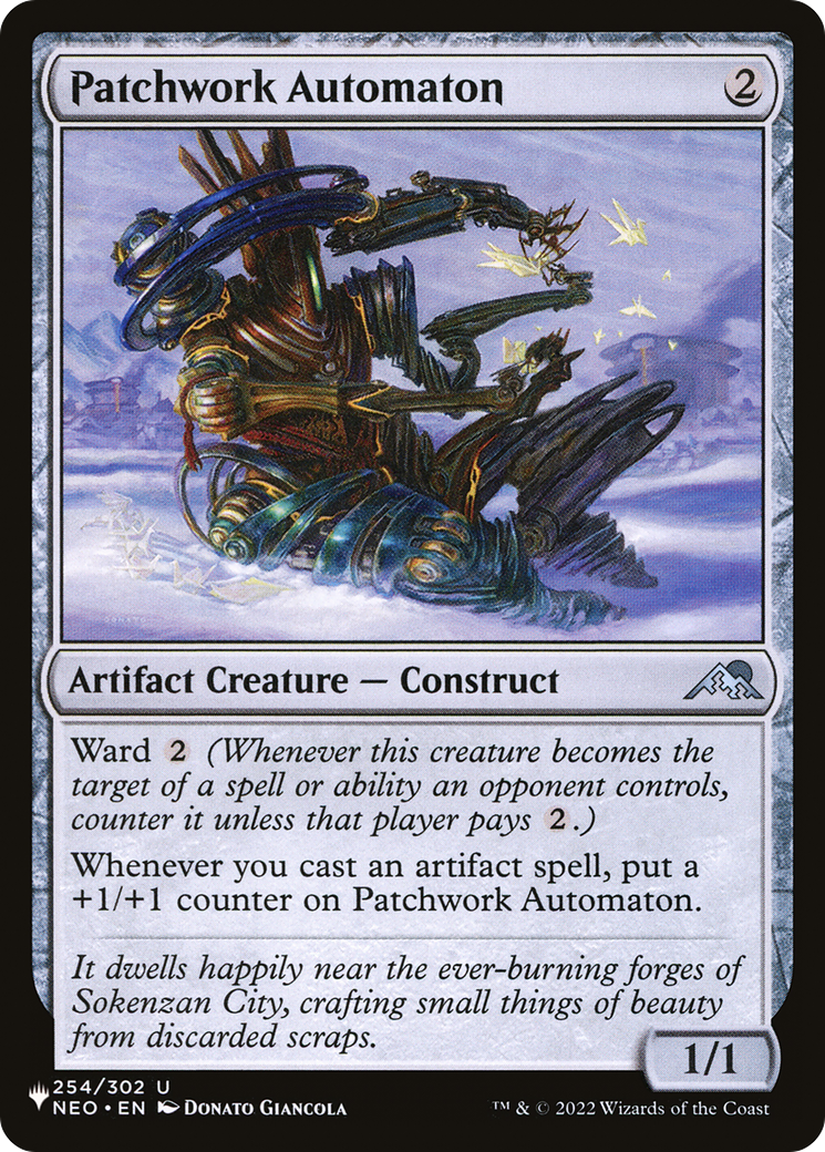 Patchwork Automaton [The List] | Card Merchant Takapuna