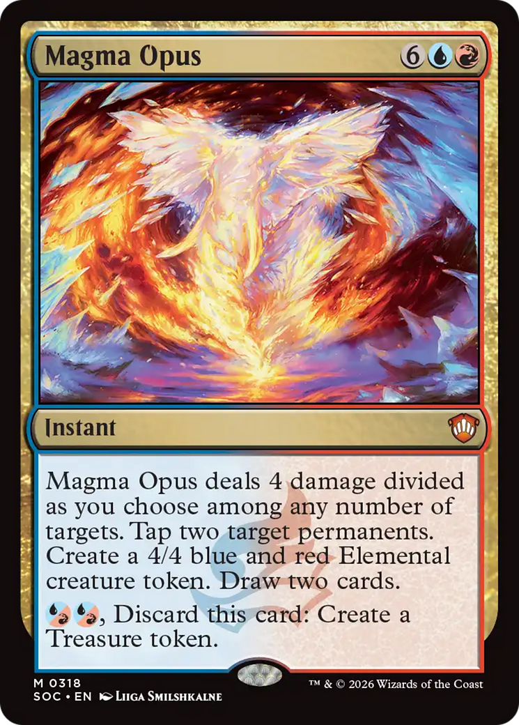 Magma Opus [Secrets of Strixhaven Commander] | Card Merchant Takapuna