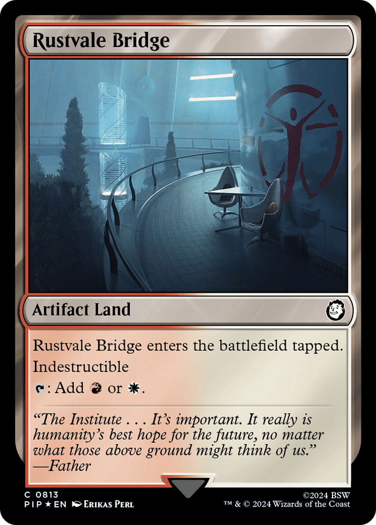 Rustvale Bridge (Surge Foil) [Fallout] | Card Merchant Takapuna