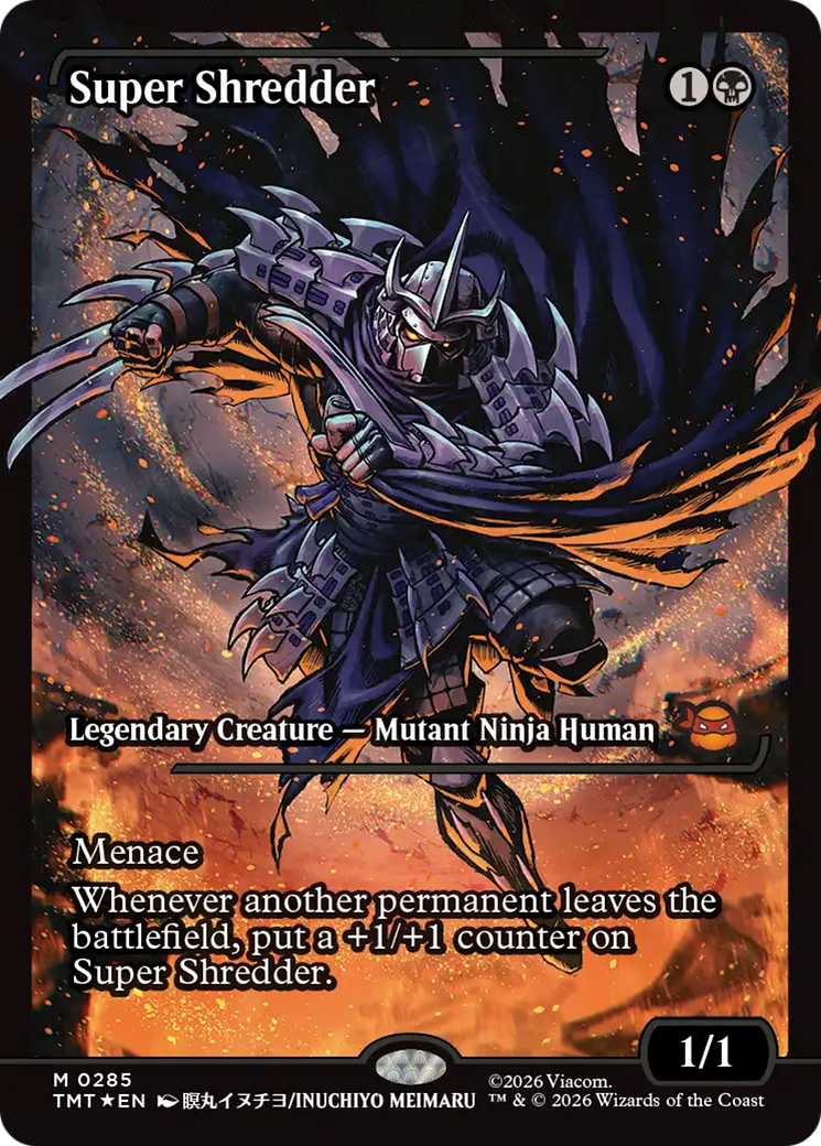 Super Shredder (Showcase) [Teenage Mutant Ninja Turtles] | Card Merchant Takapuna