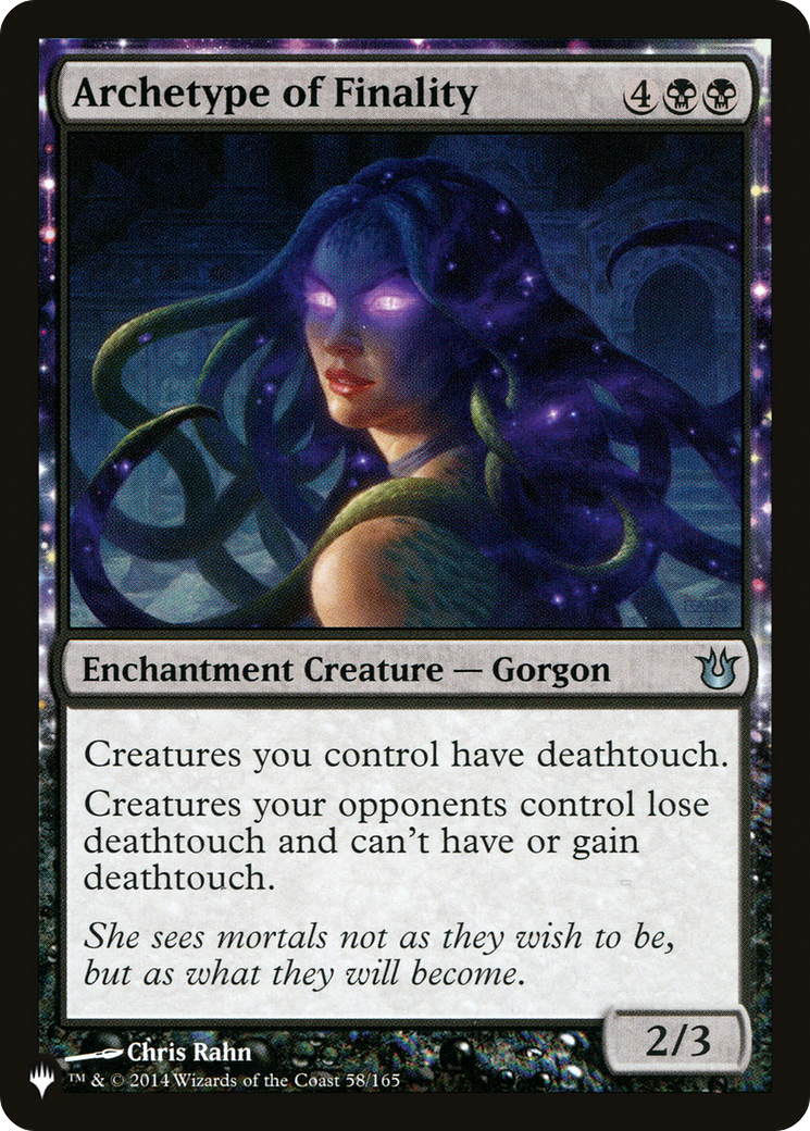 Archetype of Finality [The List] | Card Merchant Takapuna