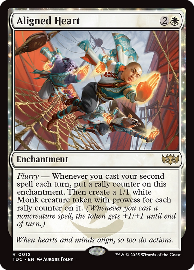 Aligned Heart [Tarkir: Dragonstorm Commander] | Card Merchant Takapuna