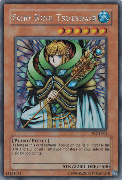 Fairy King Truesdale [WC4-001] Secret Rare | Card Merchant Takapuna