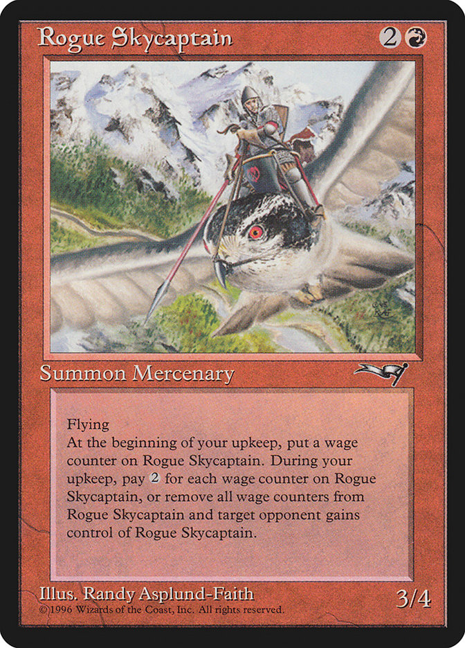 Rogue Skycaptain [Alliances] | Card Merchant Takapuna