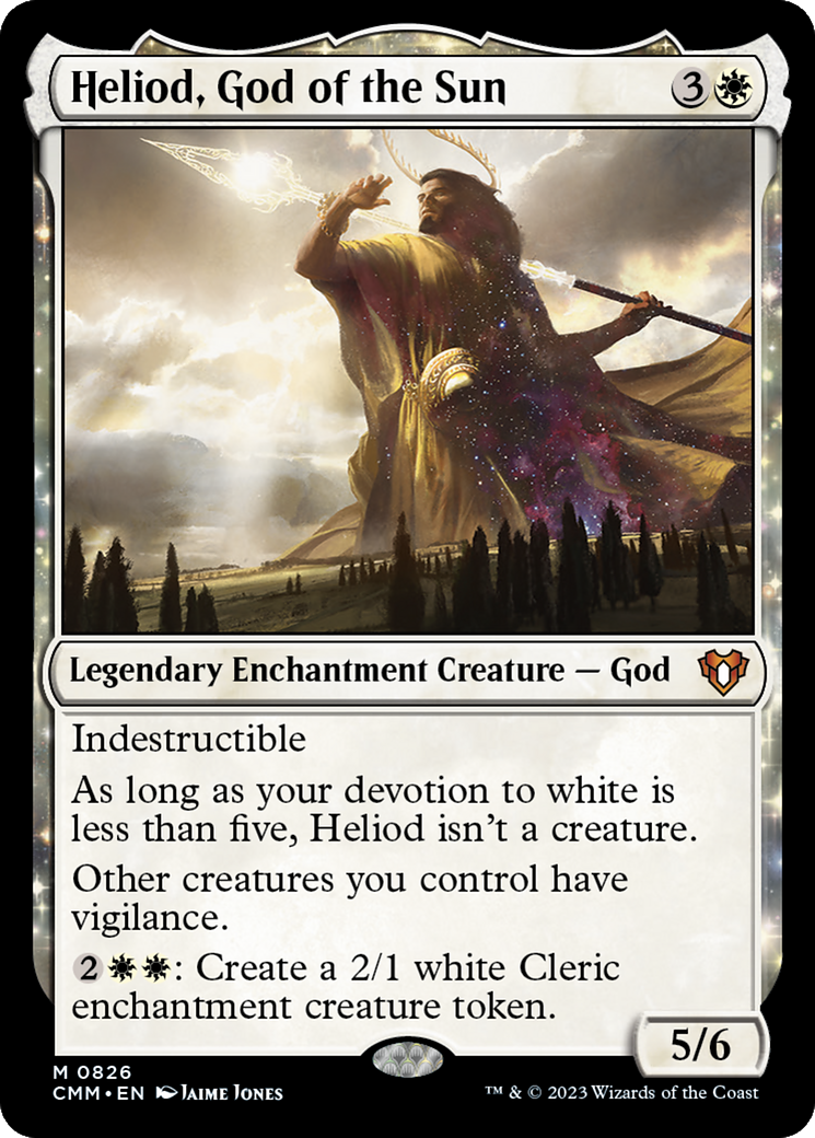 Heliod, God of the Sun [Commander Masters] | Card Merchant Takapuna