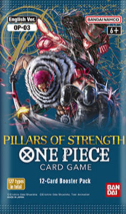 One Piece TCG Booster Pack OP-03- Pillars of Strength | Card Merchant Takapuna