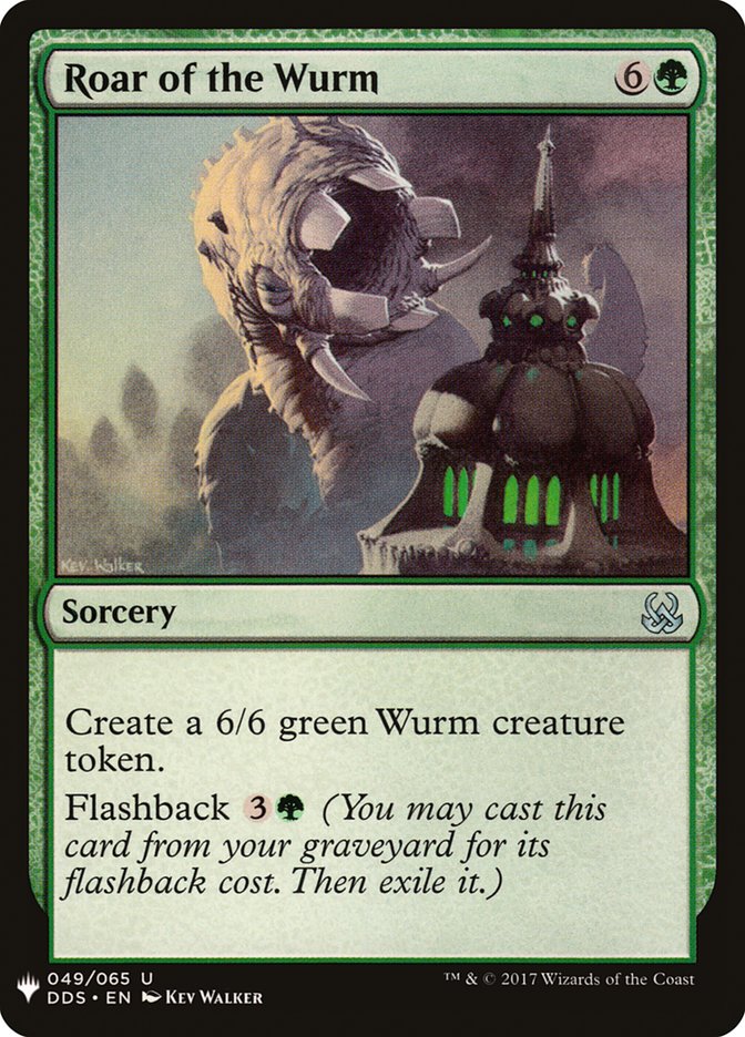 Roar of the Wurm [Mystery Booster] | Card Merchant Takapuna