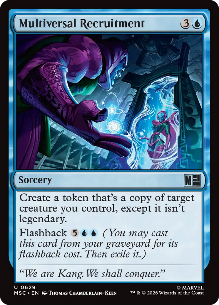 Multiversal Recruitment [Marvel Super Heroes Commander] | Card Merchant Takapuna