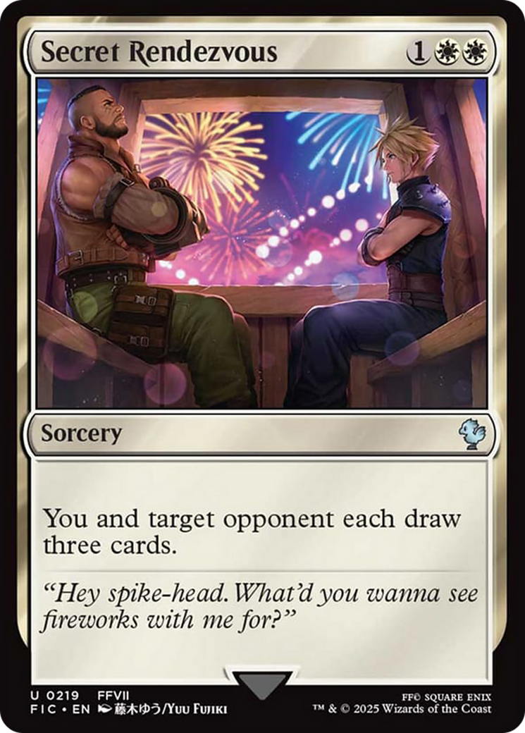Secret Rendezvous (0219) [FINAL FANTASY Commander] | Card Merchant Takapuna