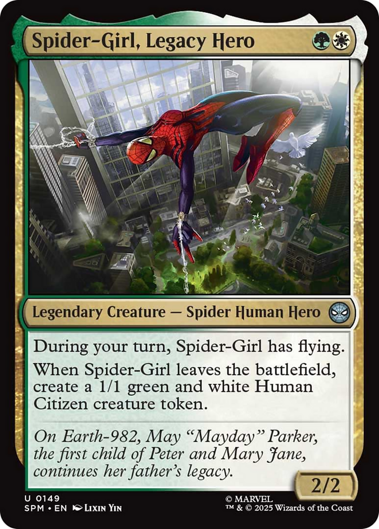 Spider-Girl, Legacy Hero [Marvel's Spider-Man]