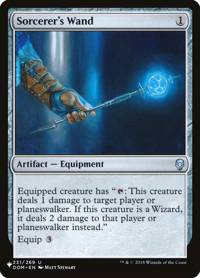 Sorcerer's Wand [The List] | Card Merchant Takapuna
