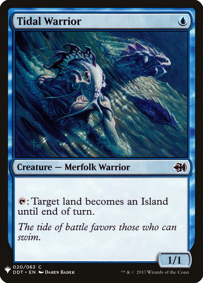 Tidal Warrior [Mystery Booster] | Card Merchant Takapuna