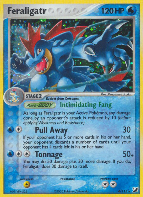 Feraligatr (4/115) [EX: Unseen Forces] | Card Merchant Takapuna