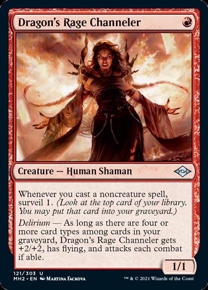 Dragon's Rage Channeler [Modern Horizons 2] | Card Merchant Takapuna