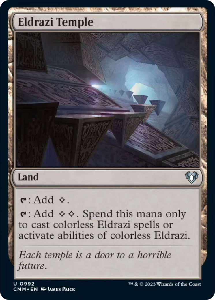 Eldrazi Temple [Commander Masters] | Card Merchant Takapuna