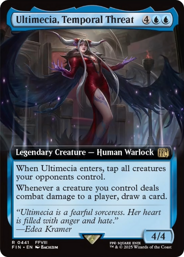 Ultimecia, Temporal Threat (Extended Art) [FINAL FANTASY] | Card Merchant Takapuna