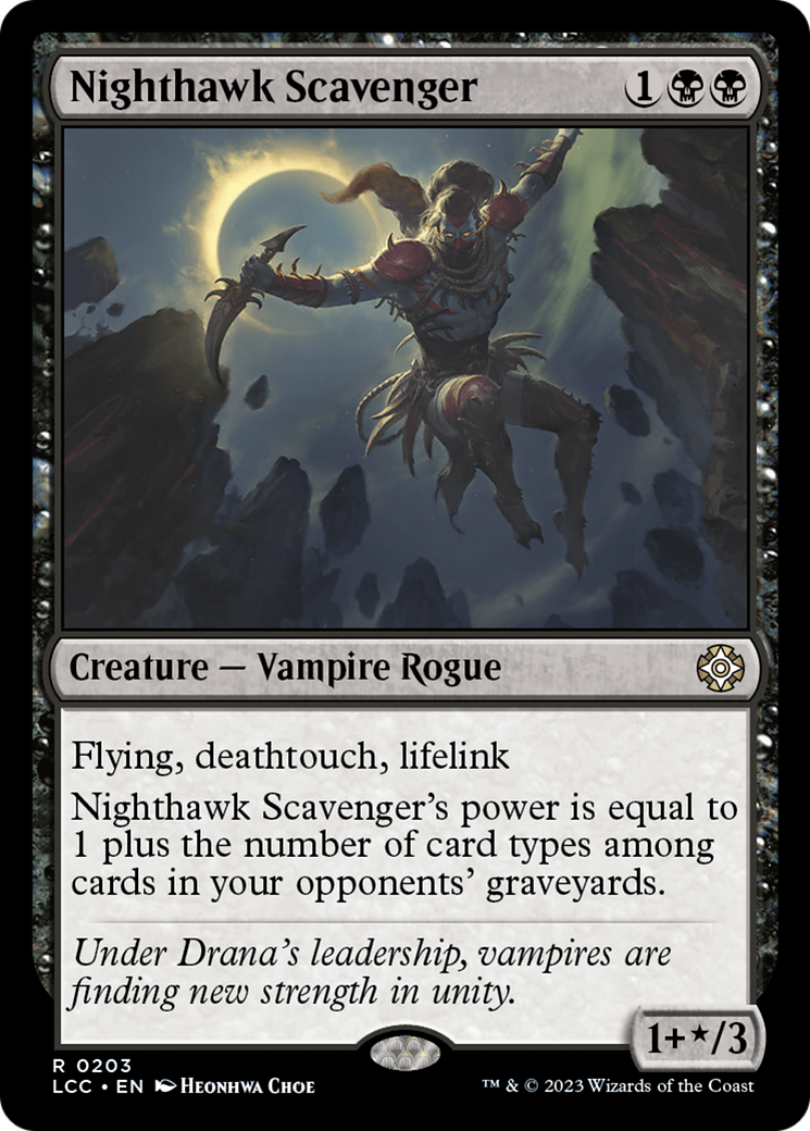Nighthawk Scavenger [The Lost Caverns of Ixalan Commander] | Card Merchant Takapuna