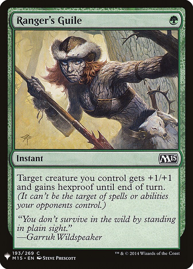 Ranger's Guile [Mystery Booster] | Card Merchant Takapuna