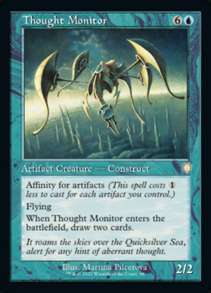 Thought Monitor (Retro) [The Brothers' War Commander] | Card Merchant Takapuna