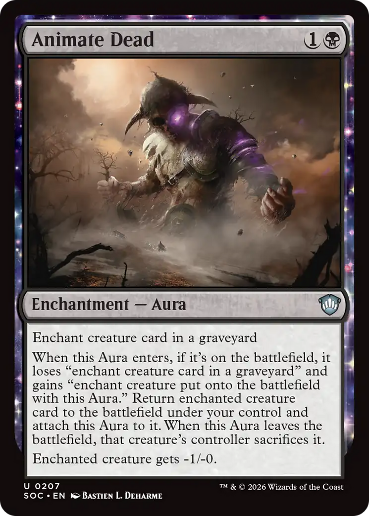 Animate Dead [Secrets of Strixhaven Commander] | Card Merchant Takapuna