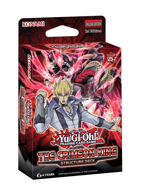 YGO Structure Deck - The Crimson King (1st edition) | Card Merchant Takapuna