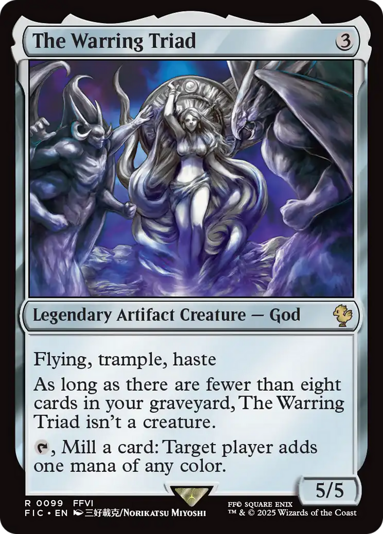 The Warring Triad [FINAL FANTASY Commander] | Card Merchant Takapuna