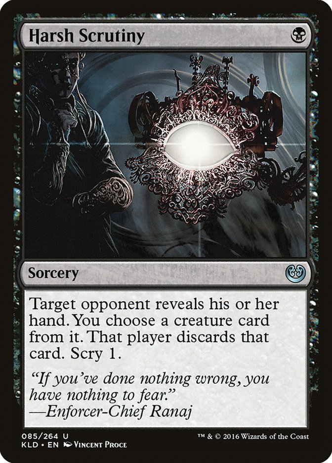Harsh Scrutiny [Kaladesh] | Card Merchant Takapuna