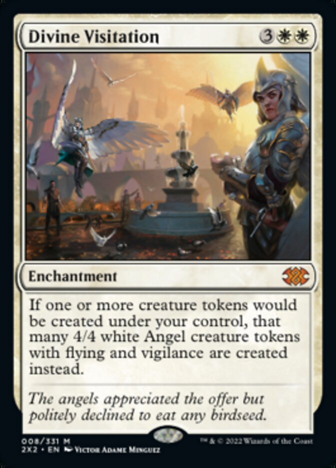 Divine Visitation [Double Masters 2022] | Card Merchant Takapuna