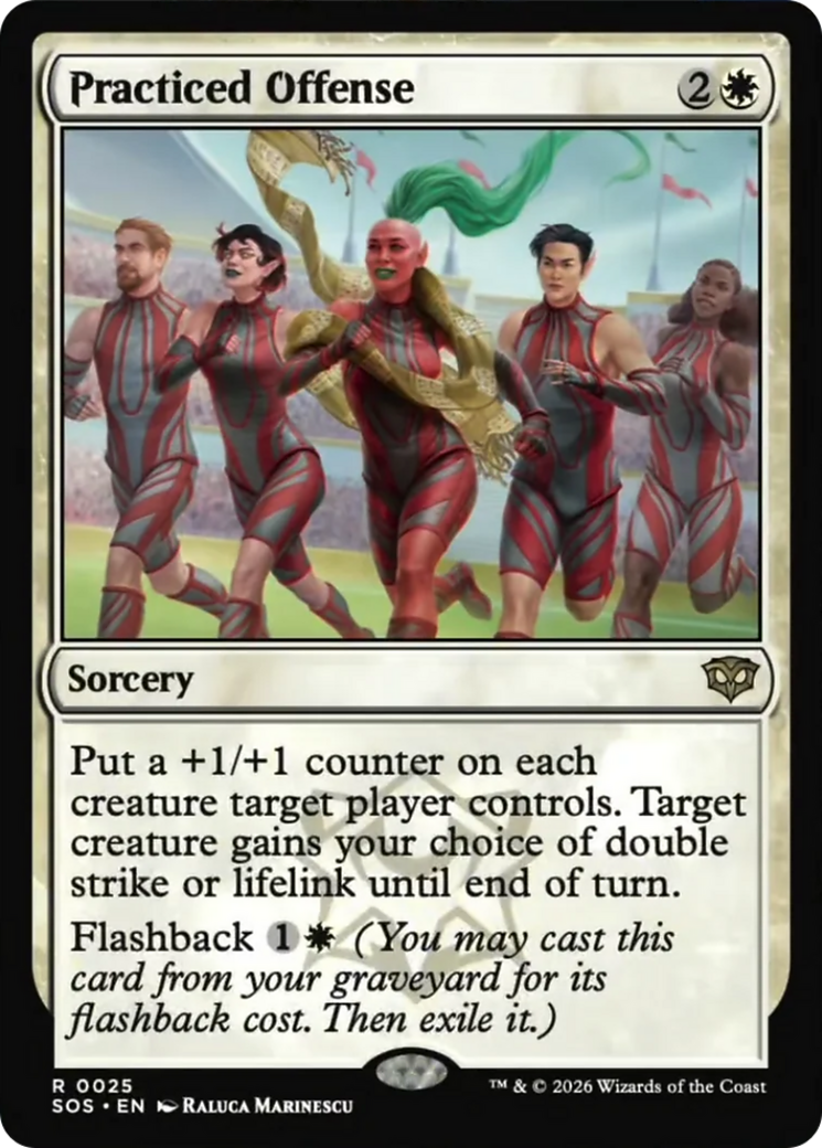 Practiced Offense [Secrets of Strixhaven] | Card Merchant Takapuna