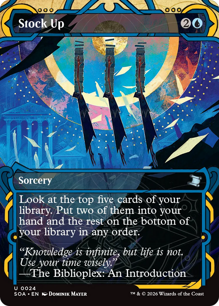 Stock Up [Secrets of Strixhaven: Mystical Archive] | Card Merchant Takapuna