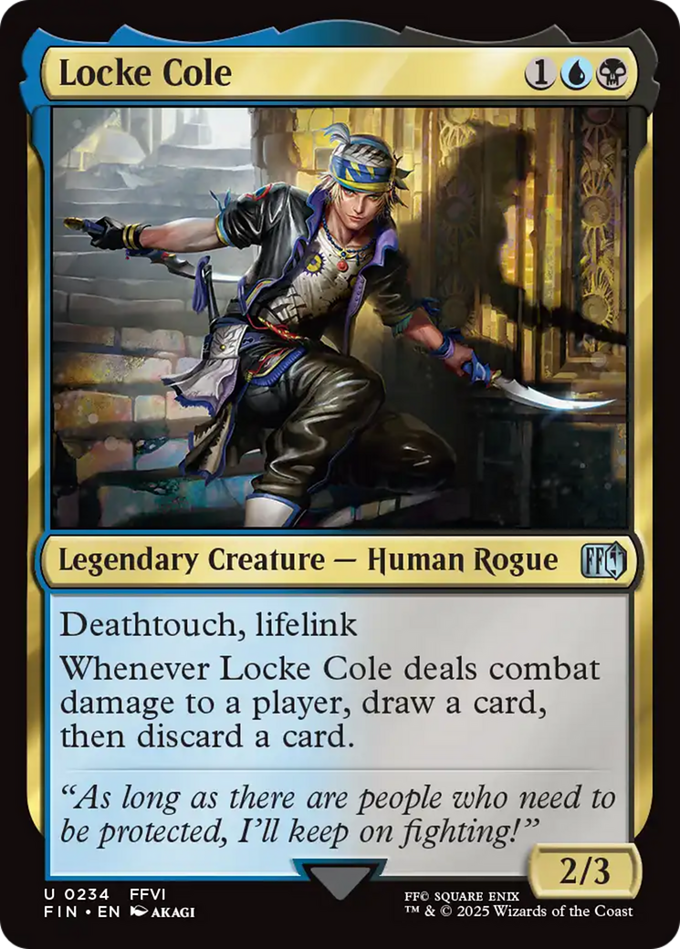 Locke Cole [FINAL FANTASY] | Card Merchant Takapuna