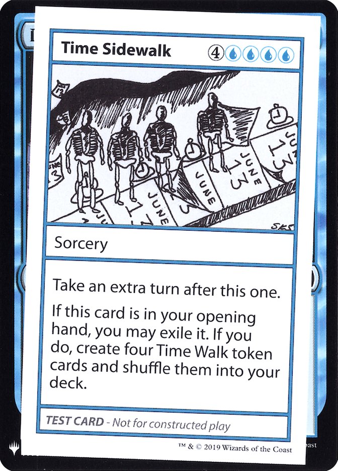 Time Sidewalk [Mystery Booster Playtest Cards] | Card Merchant Takapuna