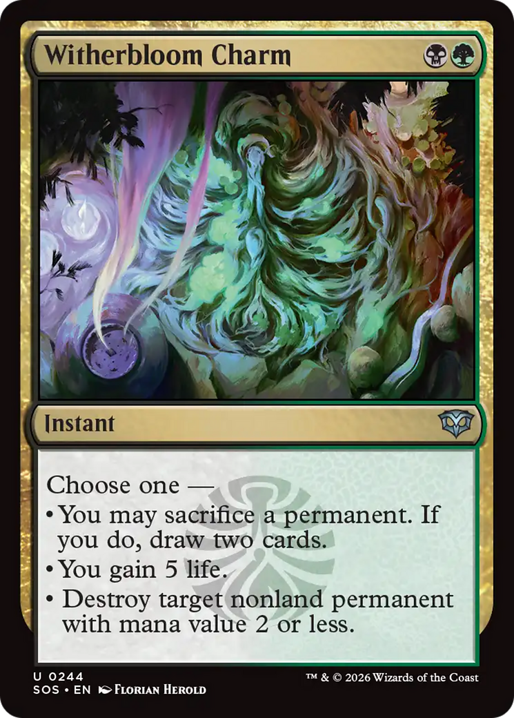 Witherbloom Charm [Secrets of Strixhaven] | Card Merchant Takapuna