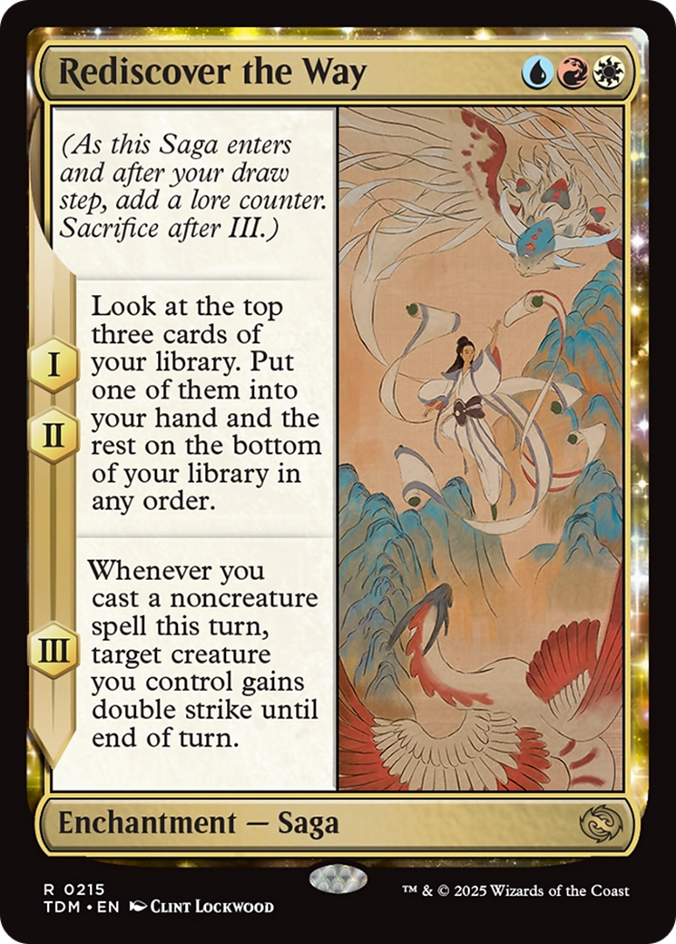 Rediscover the Way [Tarkir: Dragonstorm] | Card Merchant Takapuna