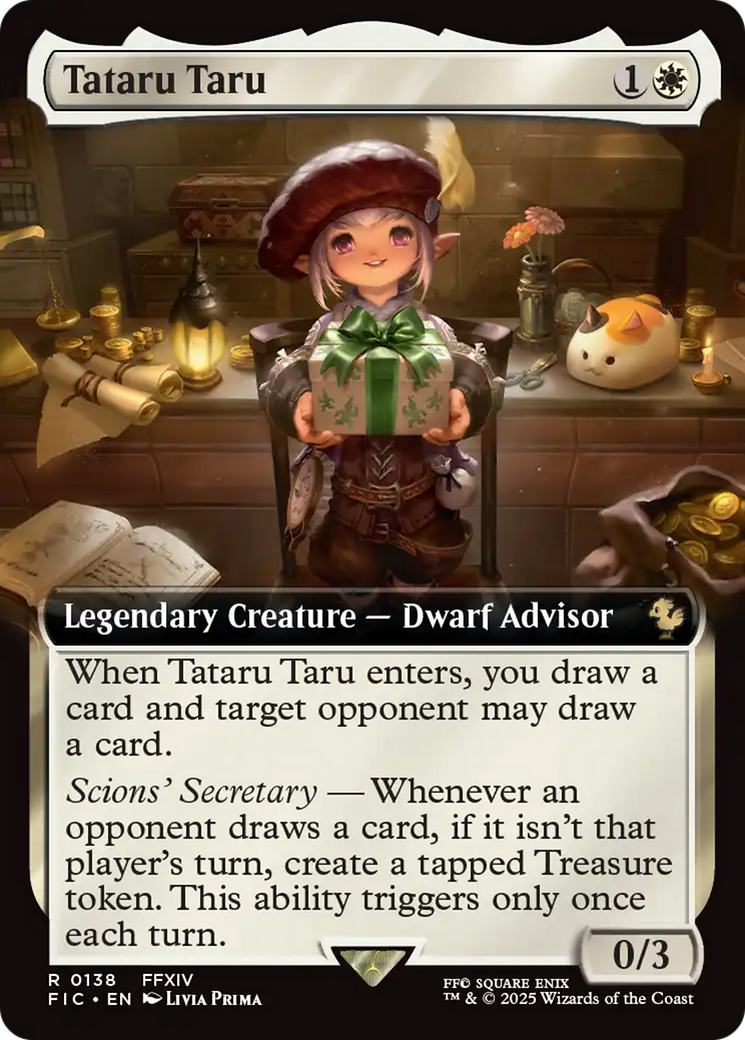 Tataru Taru (Extended Art) [FINAL FANTASY Commander] | Card Merchant Takapuna