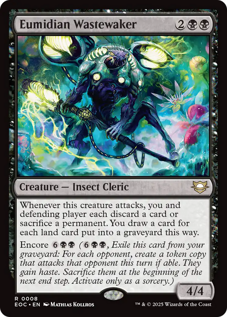 Eumidian Wastewaker [Edge of Eternities Commander] | Card Merchant Takapuna