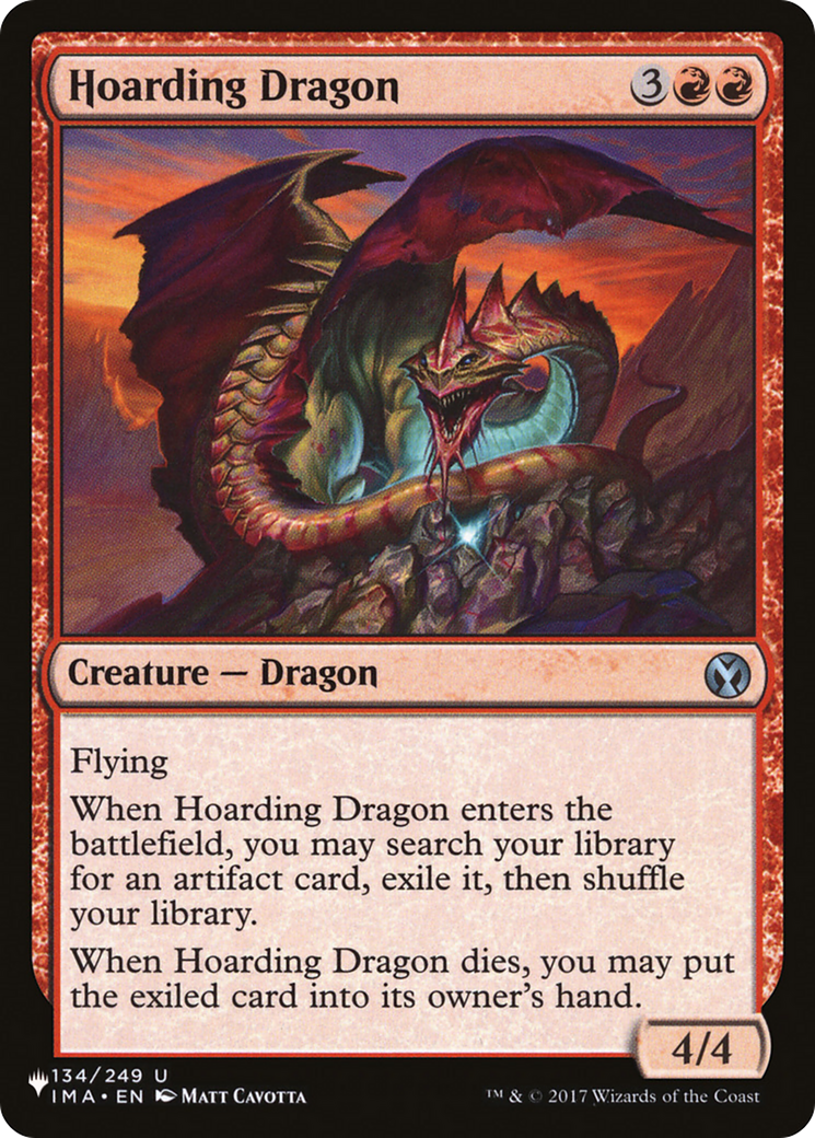 Hoarding Dragon [The List] | Card Merchant Takapuna