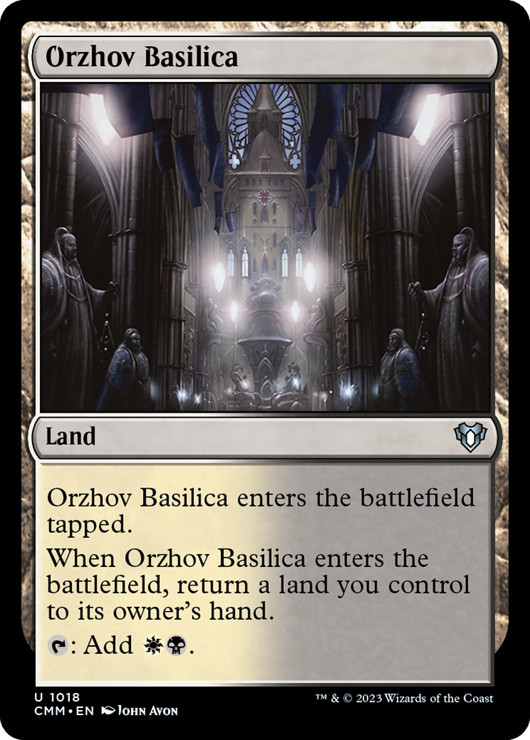 Orzhov Basilica [Commander Masters] | Card Merchant Takapuna