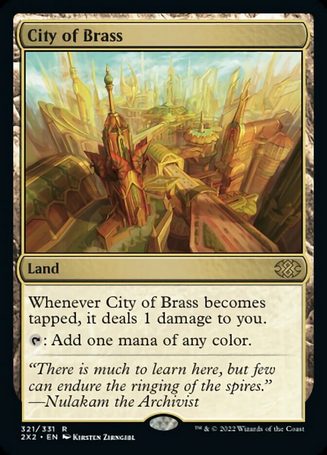 City of Brass [Double Masters 2022] | Card Merchant Takapuna