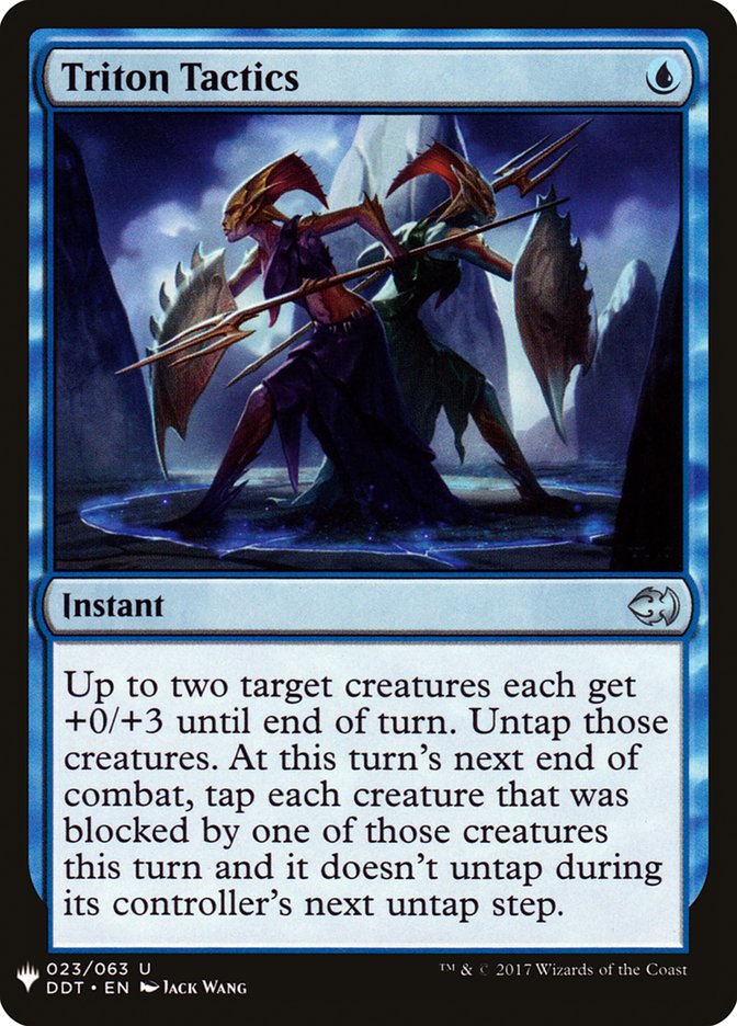 Triton Tactics [Mystery Booster] | Card Merchant Takapuna
