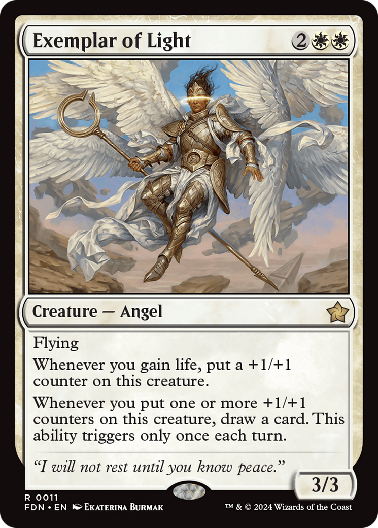 Exemplar of Light [Foundations] | Card Merchant Takapuna